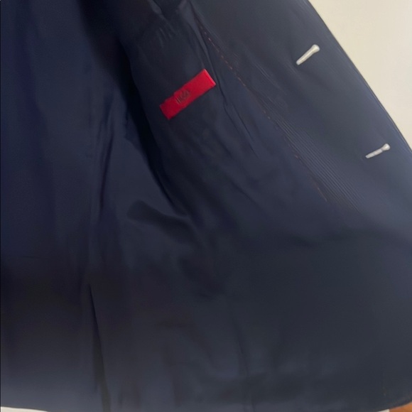 Hugo Boss 100% Virgin Wool Men's Navy Blazer sz 36S - Picture 6 of 12